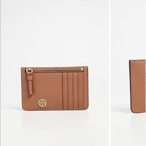 Walker top zip card case